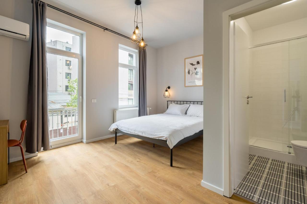 Cute Central Apartments In Villa Bukarest Exteriör bild